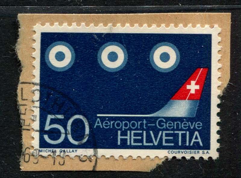 Switzerland - Used on Piece