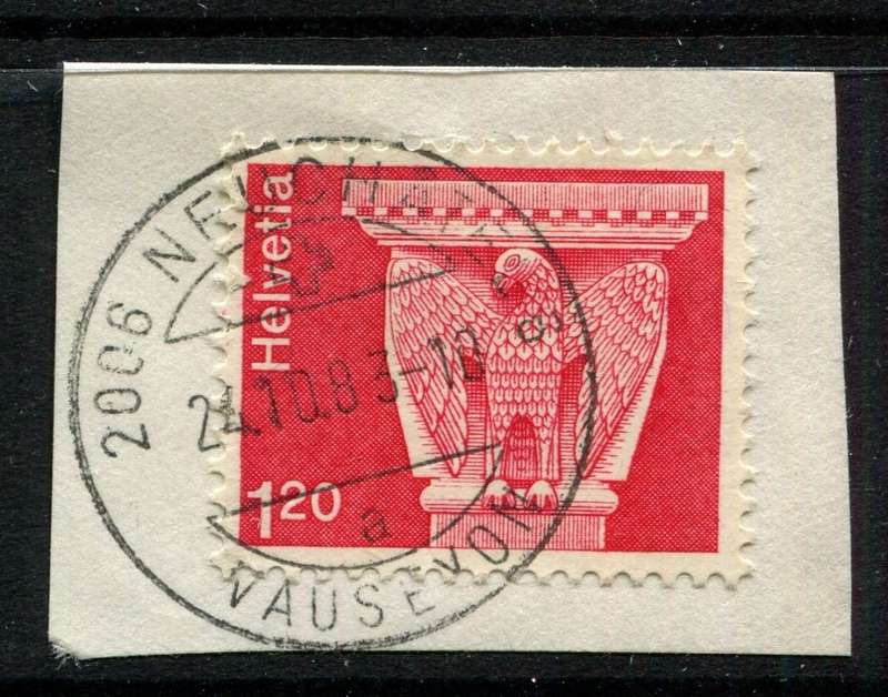 Switzerland - Used on Piece