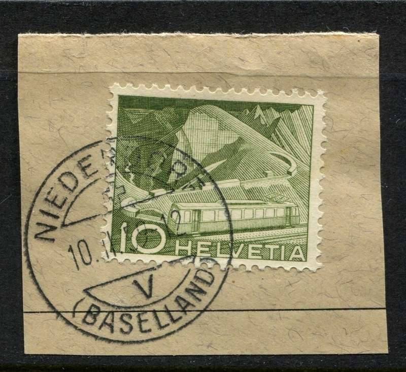 Switzerland - Used on Piece