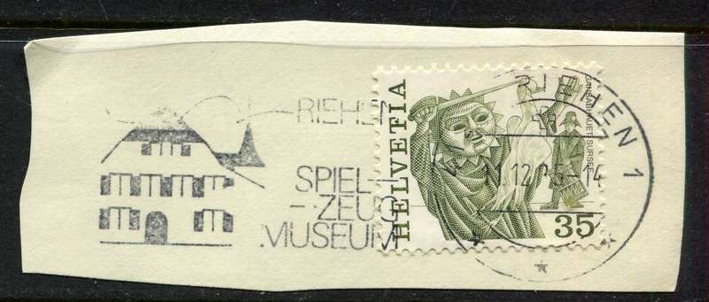 Switzerland - Used on Piece