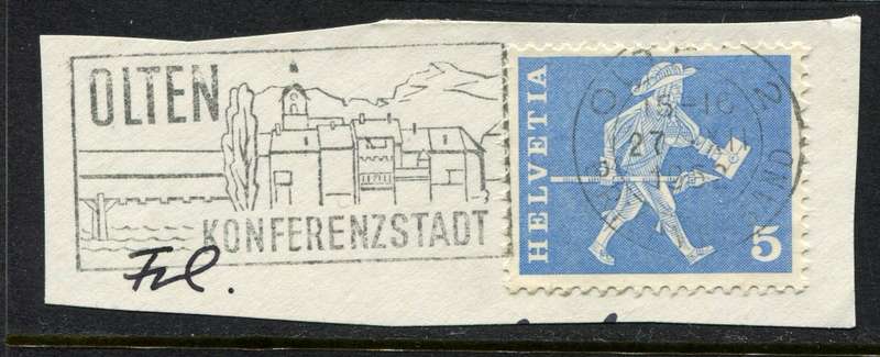 Switzerland - Used on Piece