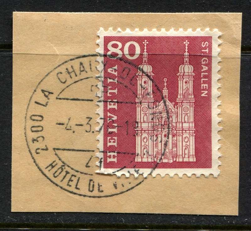 Switzerland - Used on Piece