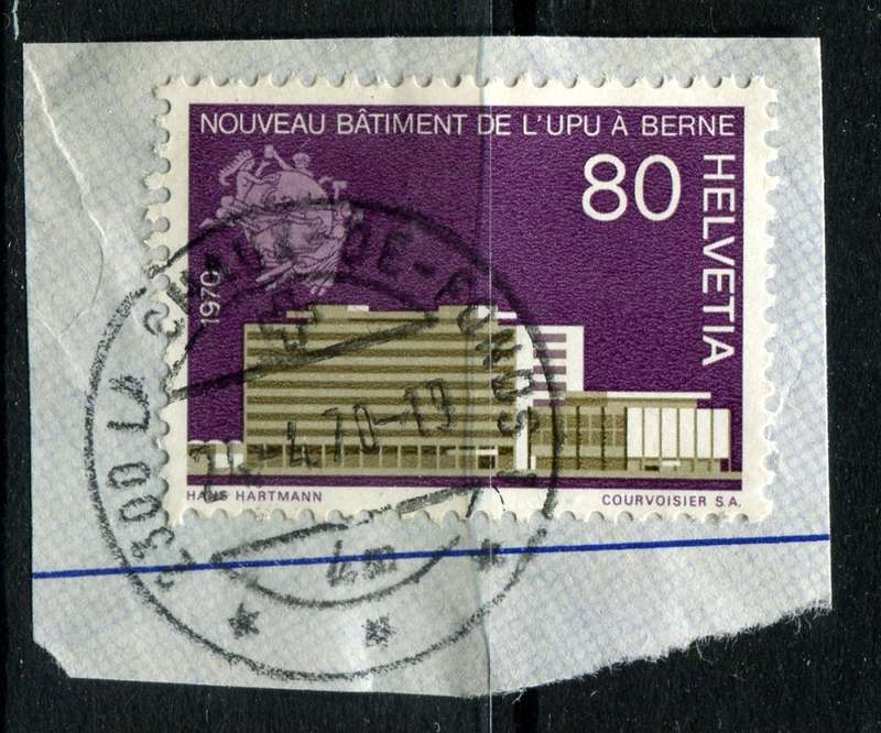 Switzerland - Used on Piece