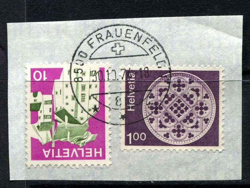 Switzerland - Used on Piece