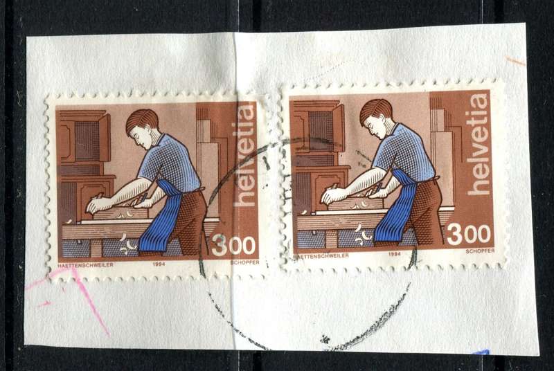 Switzerland - Used on Piece