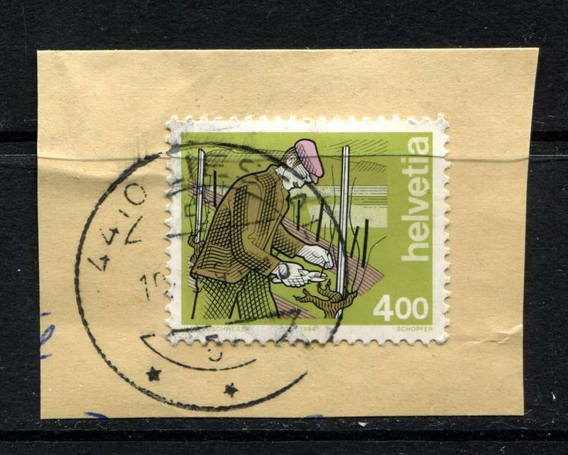 Switzerland - Used on Piece