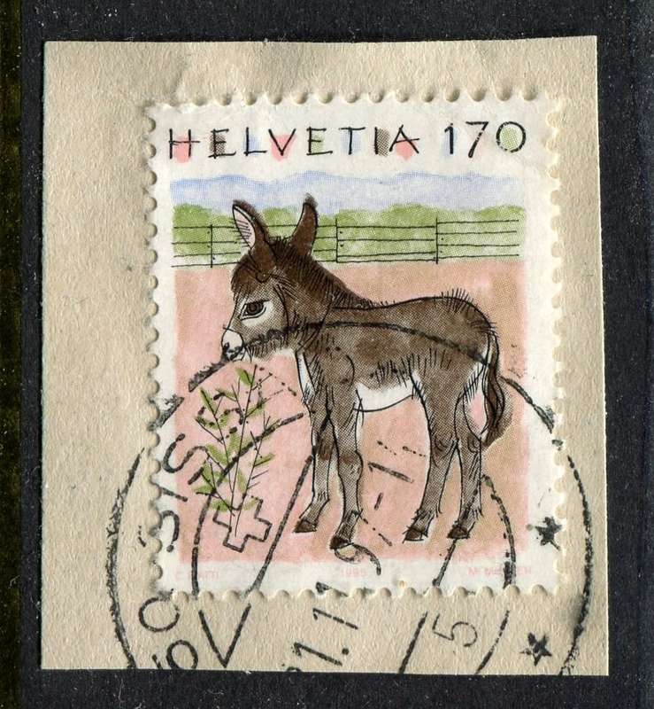 Switzerland - Used on Piece