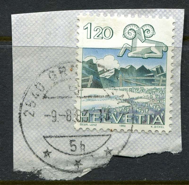 Switzerland - Used on Piece