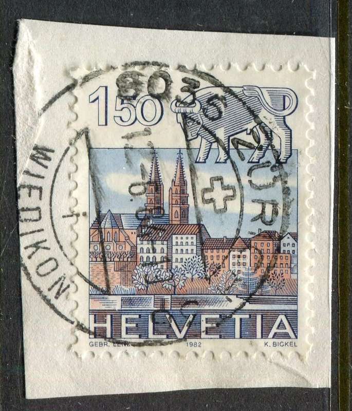Switzerland - Used on Piece