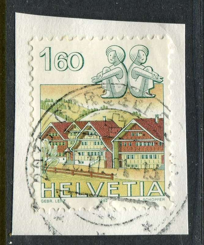 Switzerland - Used on Piece