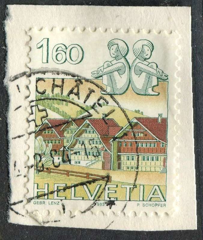 Switzerland - Used on Piece