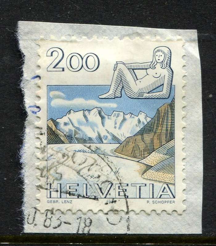 Switzerland - Used on Piece