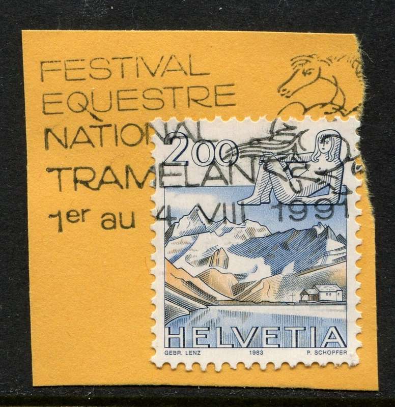 Switzerland - Used on Piece