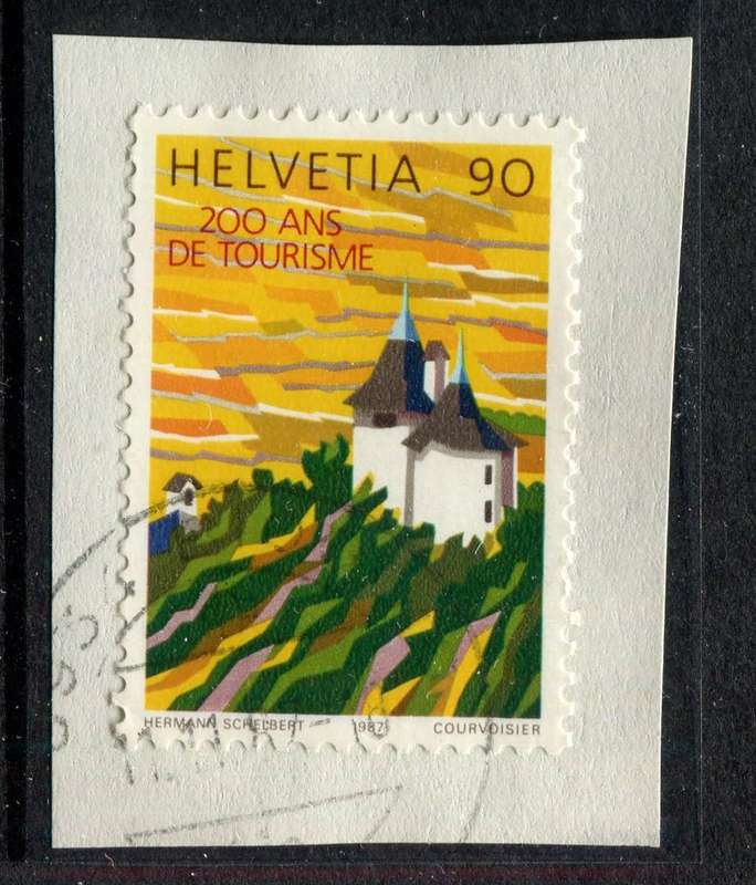 Switzerland - Used on Piece