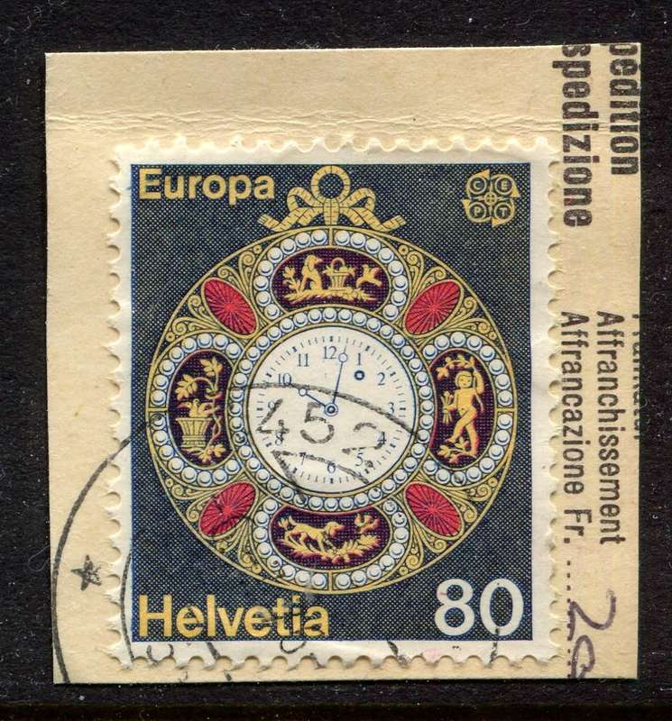 Switzerland - Used on Piece