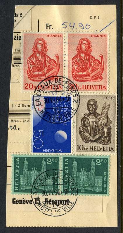 Switzerland - Used on Piece