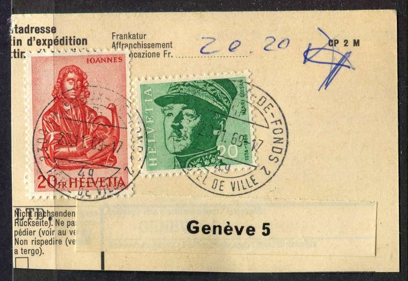 Switzerland - Used on Piece