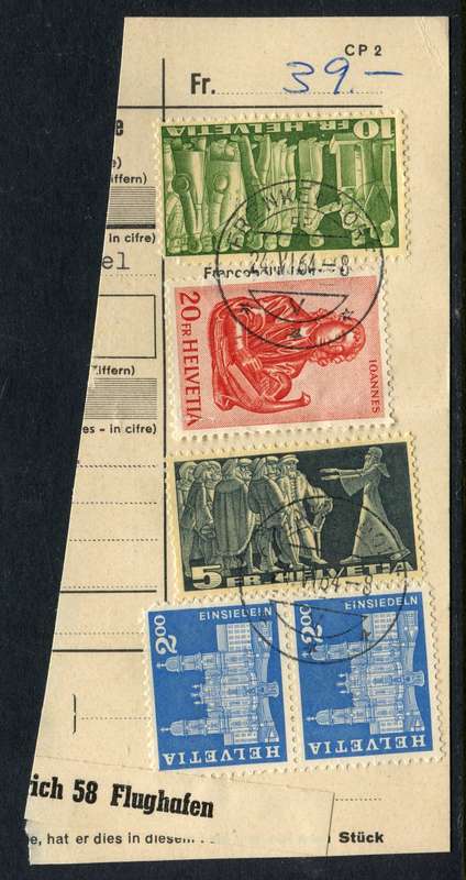 Switzerland - Used on Piece