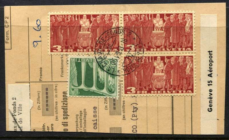Switzerland - Used on Piece