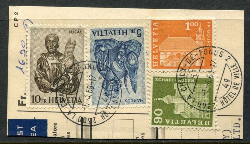 Switzerland - Used on Piece