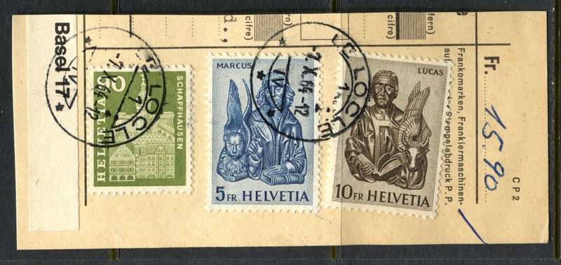 Switzerland - Used on Piece
