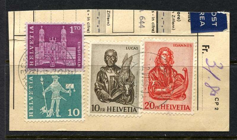 Switzerland - Used on Piece
