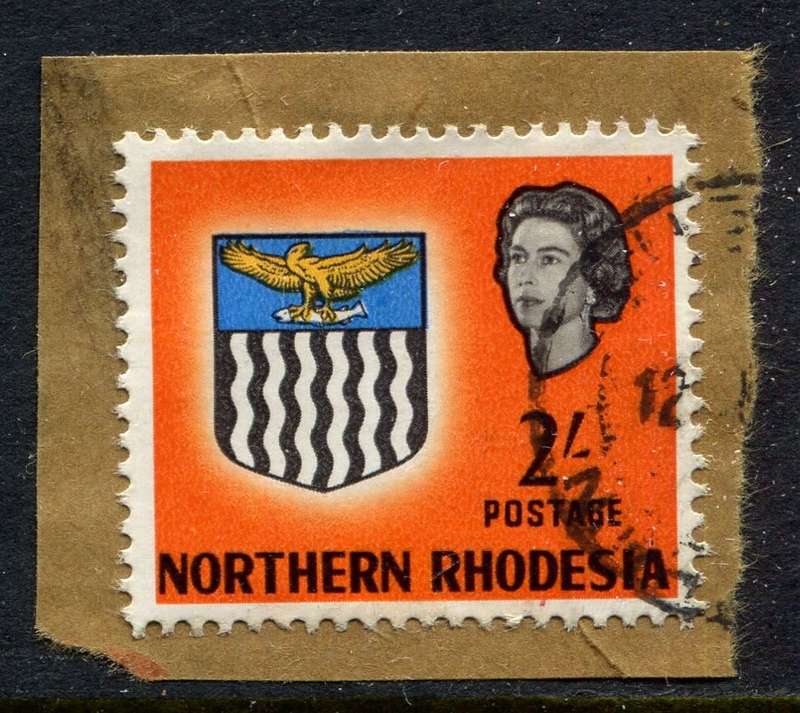 Northern Rhodesia - Used on Piece