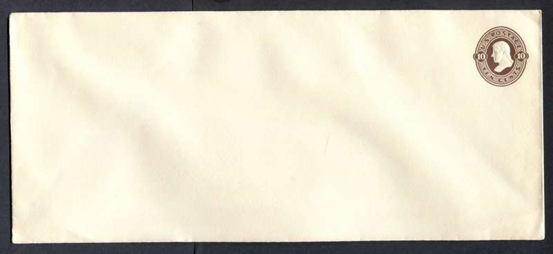 USA - Postal Stationery - Cover - Size 259 mm x 111 mm