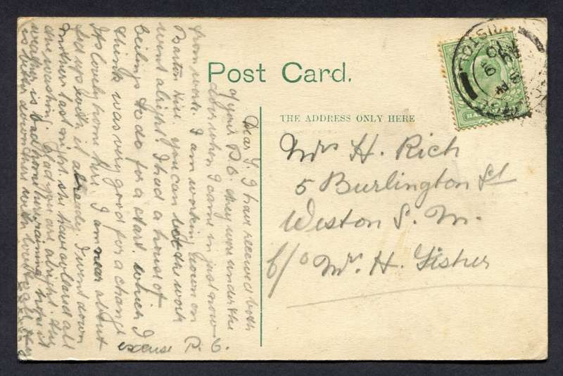 Great Britain - Post Card Depicting Cape Town