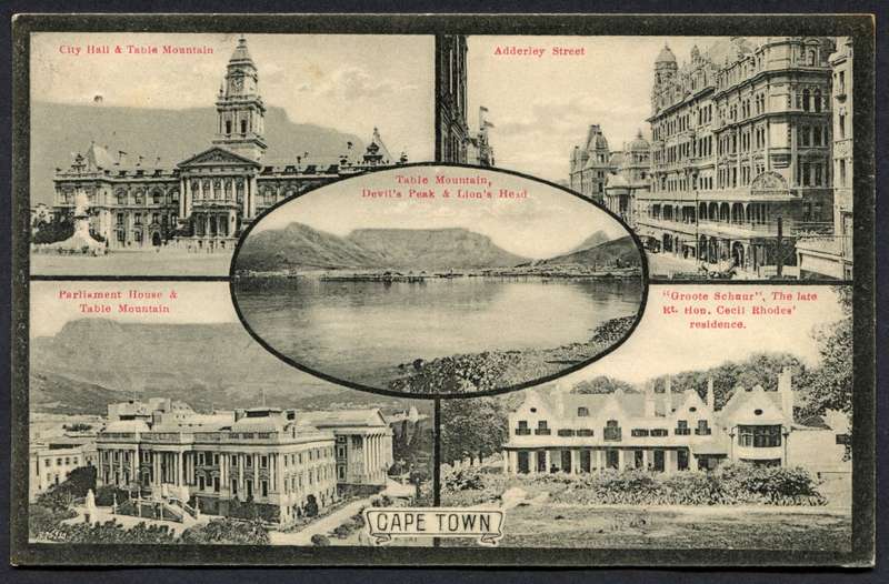 Great Britain - Post Card Depicting Cape Town