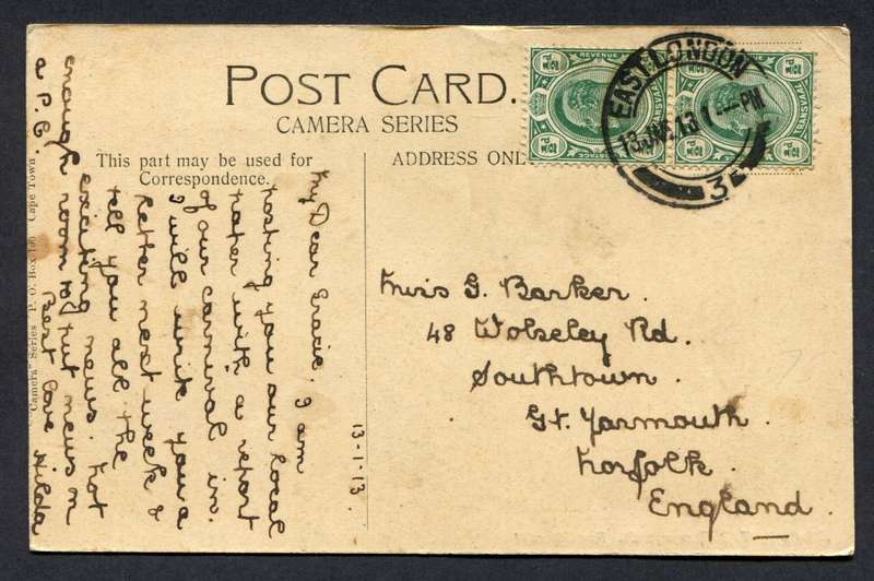 Transvaal - Post Card - Inter-provincial
