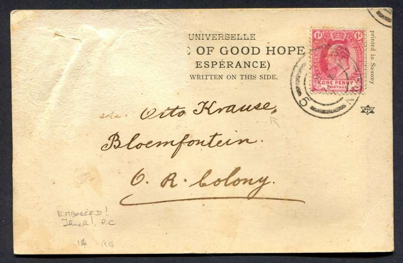 Cape of Good Hope - Post Card