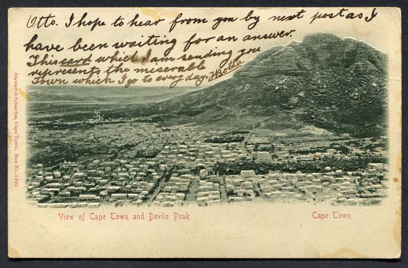 Cape of Good Hope - Post Card