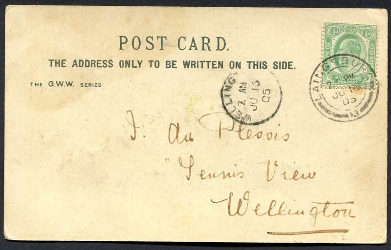 Cape of Good Hope - Post Card