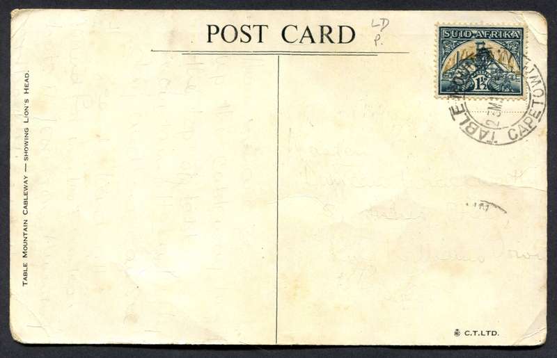 Union of SA - Post Card