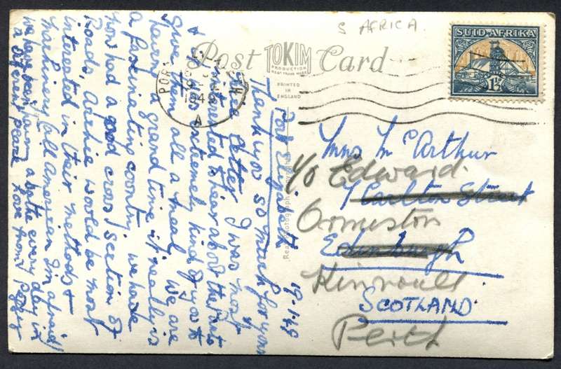 Union of SA - Post Card