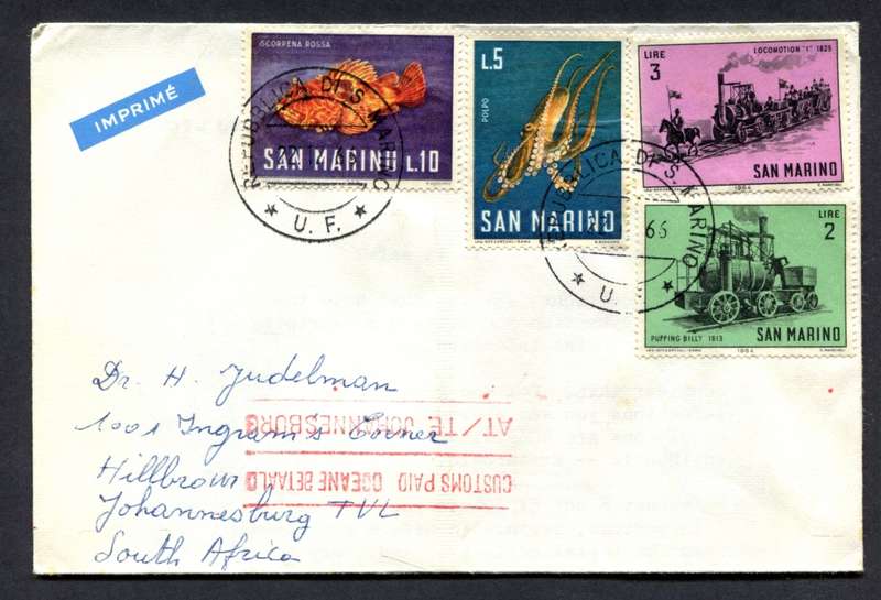 San Marino - Fold Open `Cover`