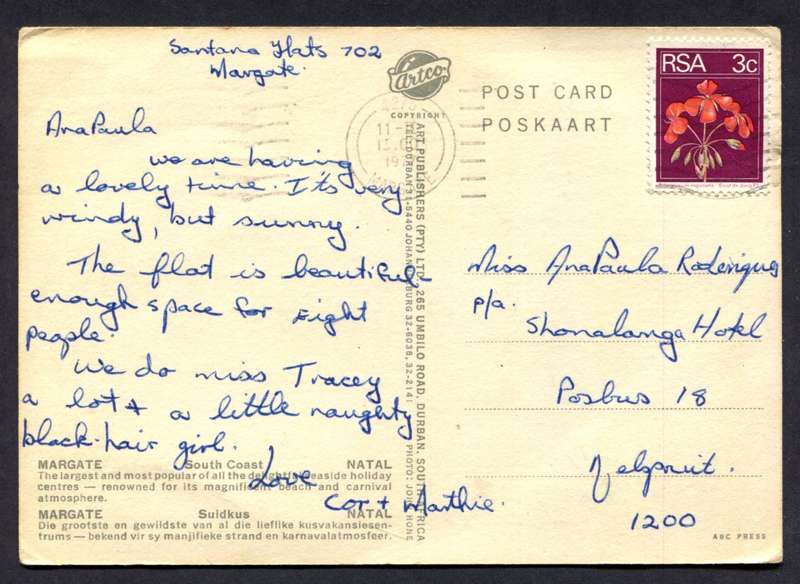 RSA - Post Card