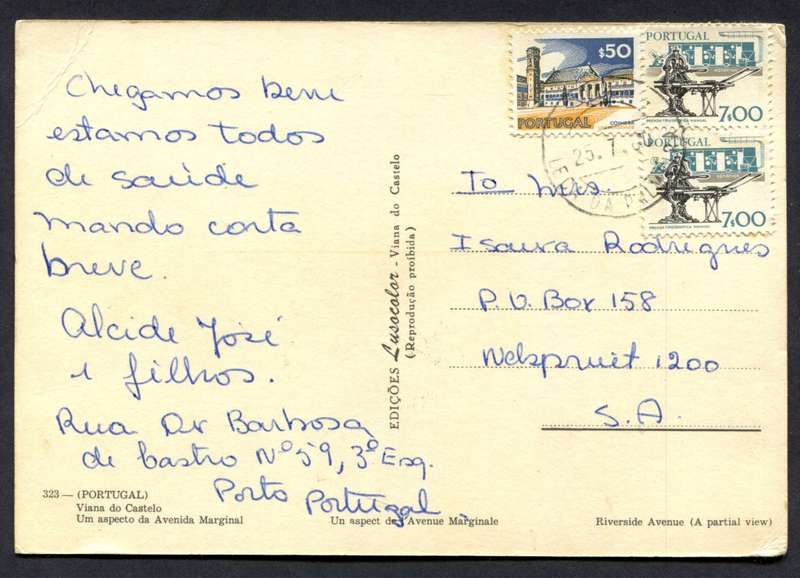 Portugal - Post Card