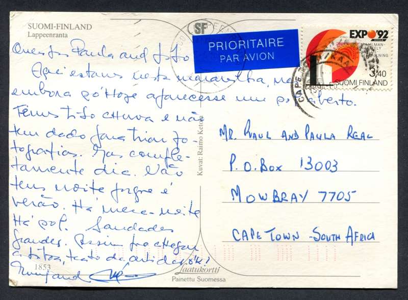 Finland - Post Card