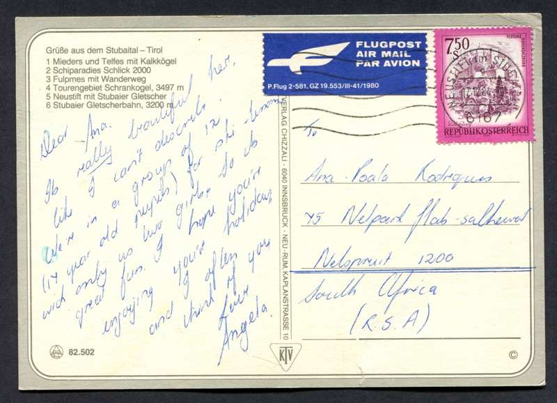 Austria - Post Card
