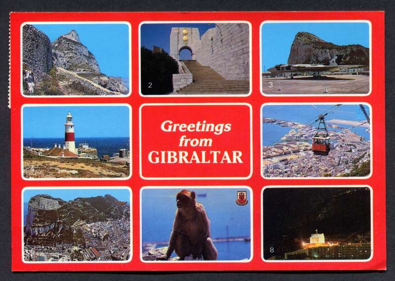 Gibraltar - Post Card