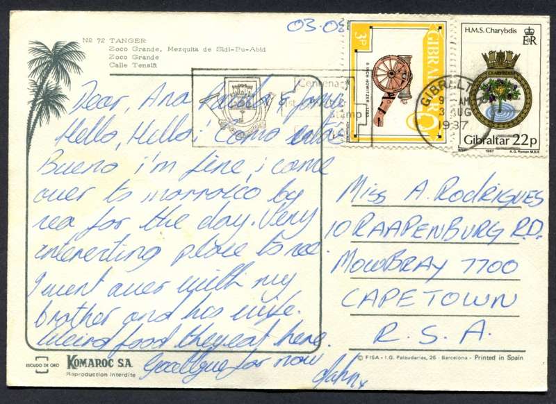Gibraltar - Post Card