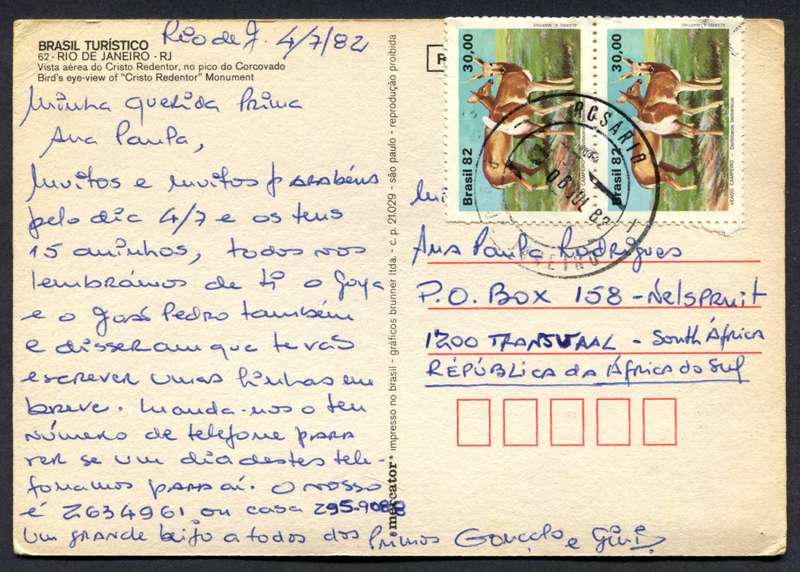 Brazil - Post Card