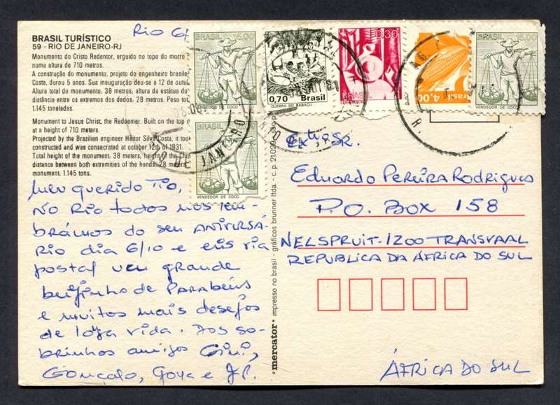 Brazil - Post Card