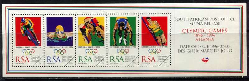 RSA - Media Release - 1996 - MNH