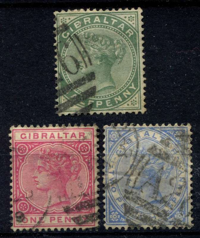 Gibraltar - 1886 - Used