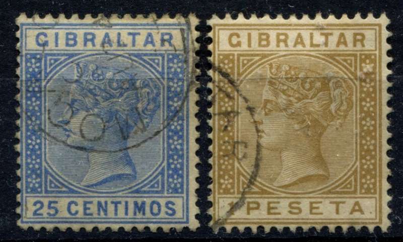 Gibraltar - 1889 - Used