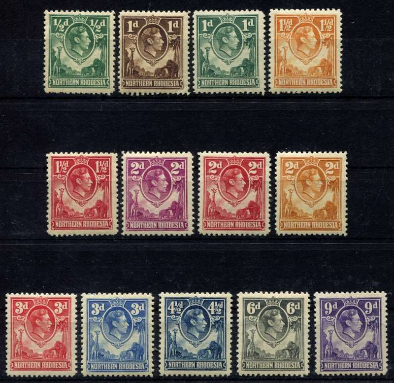 Northern Rhodesia - 1938 - MM