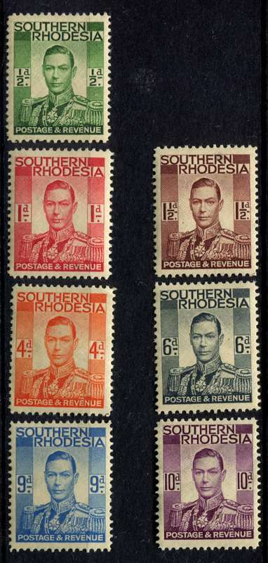 Southern Rhodesia - 1937 - MM